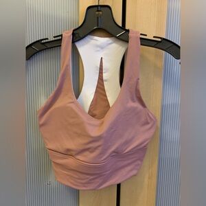 Unbranded sports bra in terracotta color Size Small